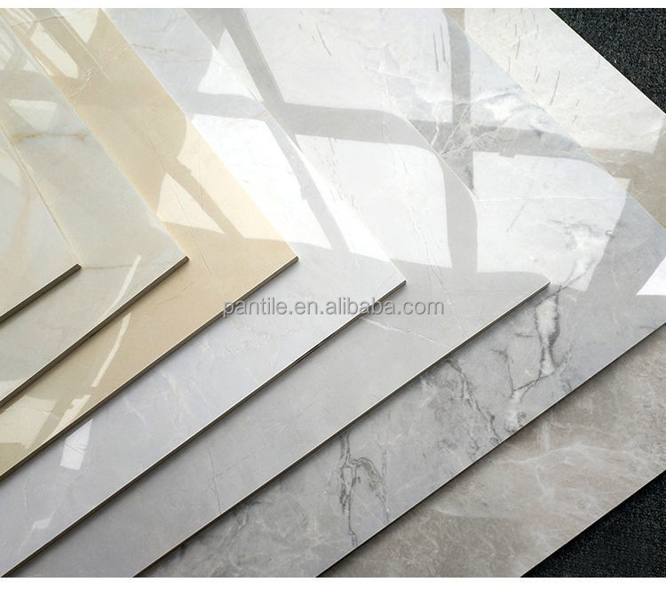 60x60 Floor Tiles Designs Flooring 600*600mm Glazed White Marble Floor Porcelain Tiles For Indoors Living Room