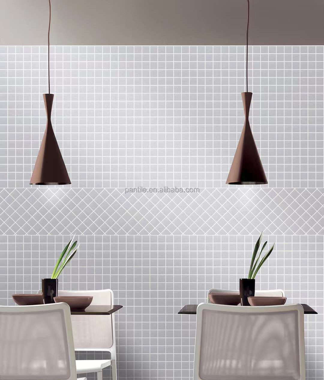 White Bathroom 25 25mm Mosaic Wall Tiles Ceramic Pool Porcelain Mosaic Tiles For Mosaic For Swimming Pool Decoration