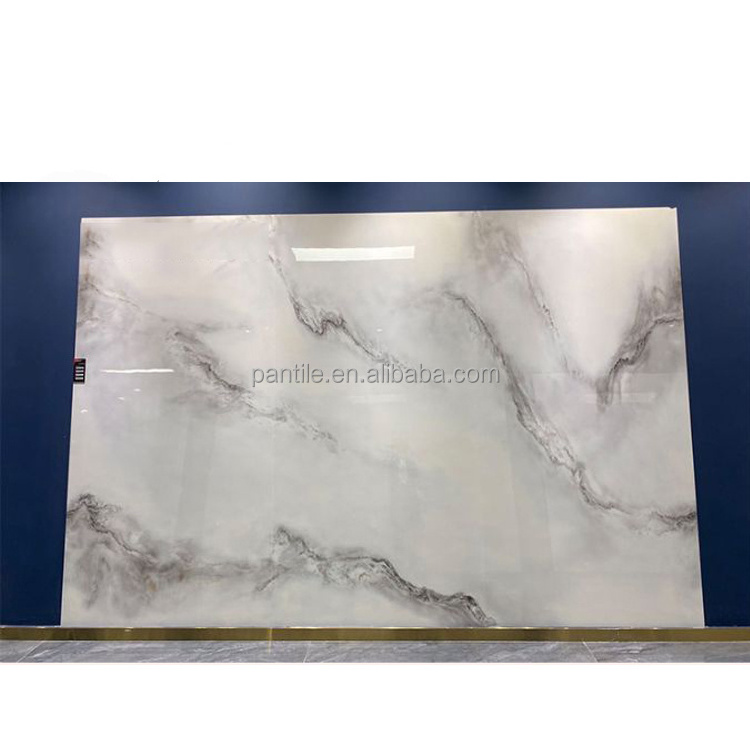 brick Cladding Wall Panels Porcelain Big Tile Sintered Stone Polished Glazed Slab For Background Wall Sintered Stone Slab