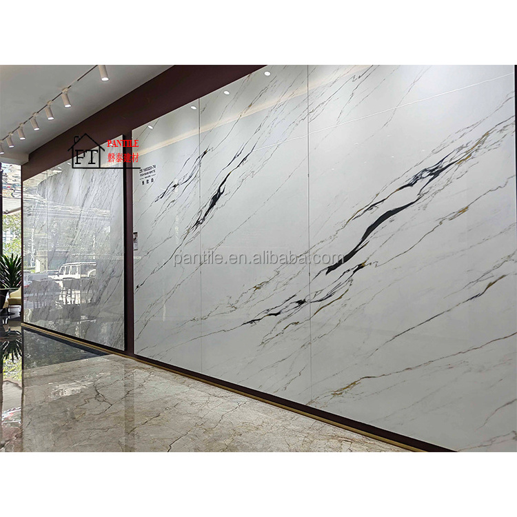 1600x3200 Finished Porcelain Slabs Floor And Wall Slab Tiles Ms Line Stone Tiles For Exterior And Interior Wall