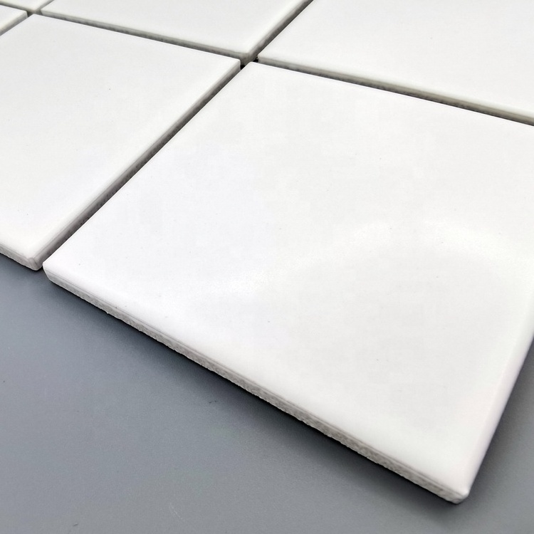 Porcelain Ceramic Mosaic Tiles 100x100 White Mosaic Floor Medallion Porcelain Tiles For Hotel Decoration