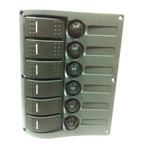 Marine Boat Waterproof 6 Gang Switch Panel