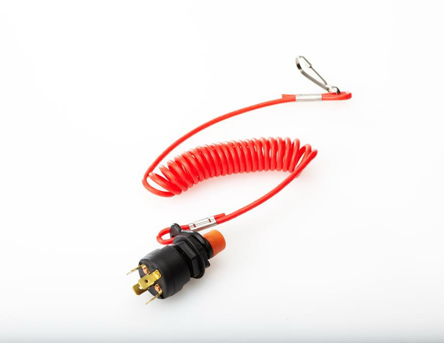 Boat Outboard Motor 5 AMP Kill Stop Switch with Lanyard