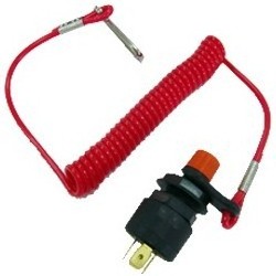 Boat Outboard Motor 5 AMP Kill Stop Switch with Lanyard