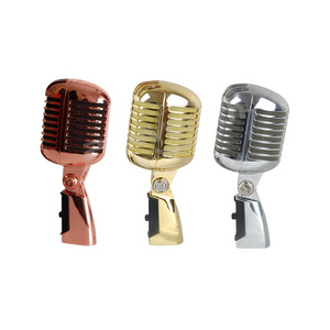 Panvotech Professional Old Style Vocal Retro Classic Dynamic Vintage Microphone for Stage Performance