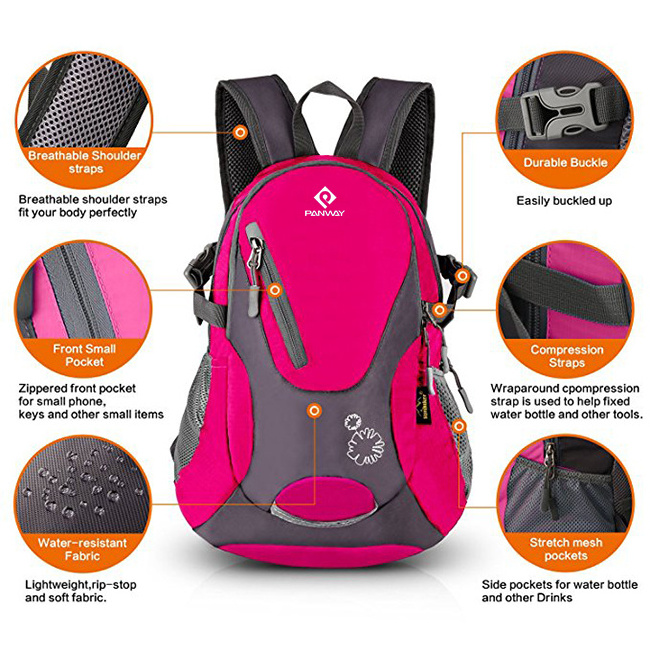 Camping backpack waterproof Wholesale custom logo travel Sport Hiking Camping Backpack Bag For Men