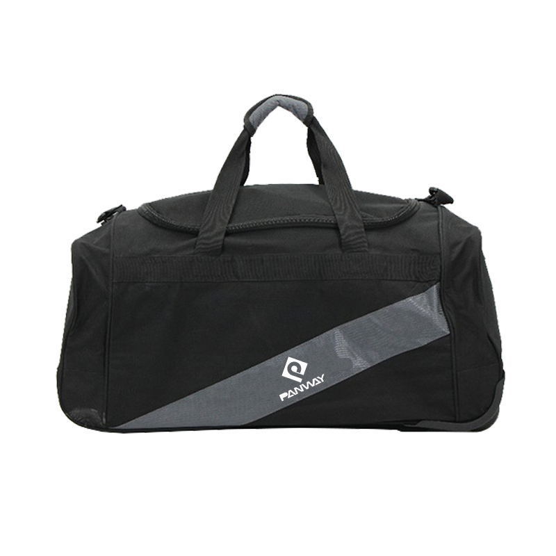 Trolley duffle bag Stylish Custom logo Nylon waterproof travel Sports trolley bags with wheels