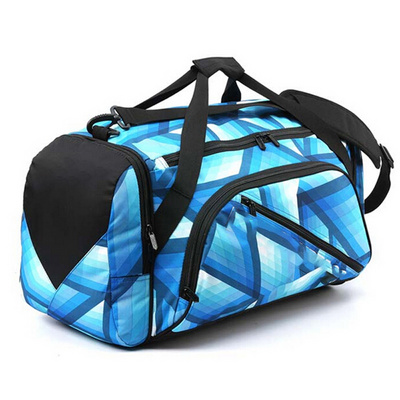 Custom duffle bags Luxury Waterproof sublimation printing Outdoor overnight sport Yoga gym duffle bag