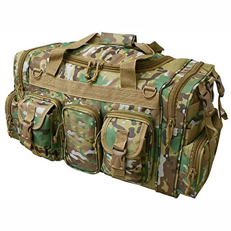 Duffle bag tactical portable Waterproof Sports hunting Duffel Fitness tote Mens Camouflage tactical duffle bags