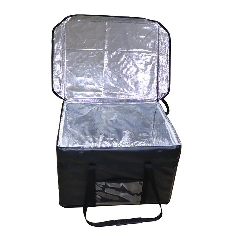 OEM Custom logo waterproof Keep warm insulated thermal fast hot or cold food carriers cooler lunch box delivery bag