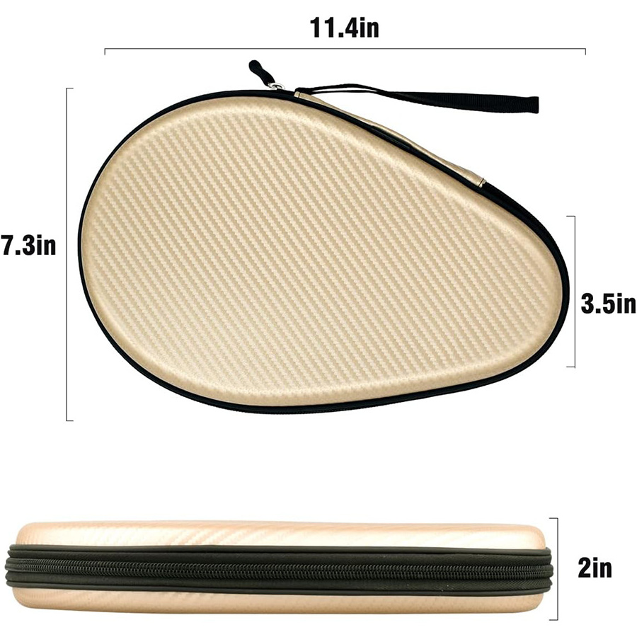 Hot Selling Custom table tennis racket bag Waterproof High quality Table Tennis Rackets Protective Cover