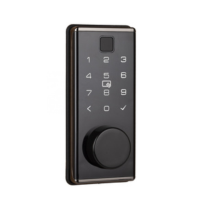 Automatic deadbolt cerraduras inteligentes fingerprint door lock smart electronic code lock security keyless lock