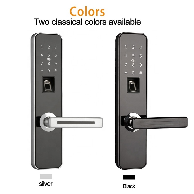 Top technology smart door lock multipoint fingerprint app lock electronic keypad lock with durable quality