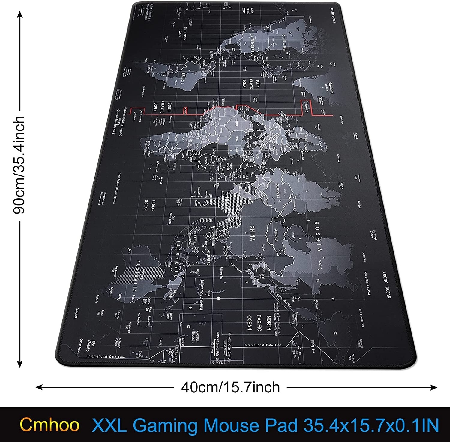 High quality rubber material non-slip comfort computer custom Large gaming Mouse Pad