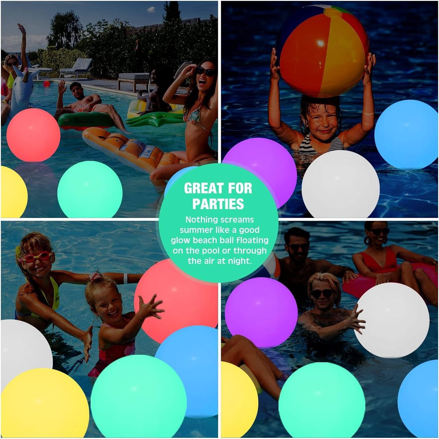 HSM Silicone Refillable Water Balls Party Balloons Quick Fill Up Magic Water Bombs Reusable Water Balloons Summer Toys