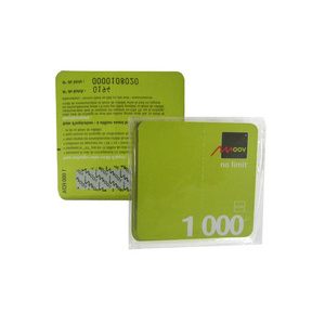 Custom water proof CR80 plastic scratch off cards print barcode QR code pvc scratch Card scratch cards win money for gift