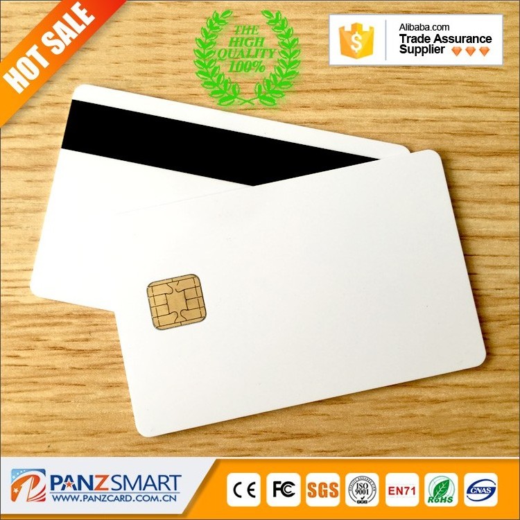 High Security CPU Java Card Smart Card 40K JCOP 2.4.1 J2A040 magnetic stripe  blank smart cards with chip