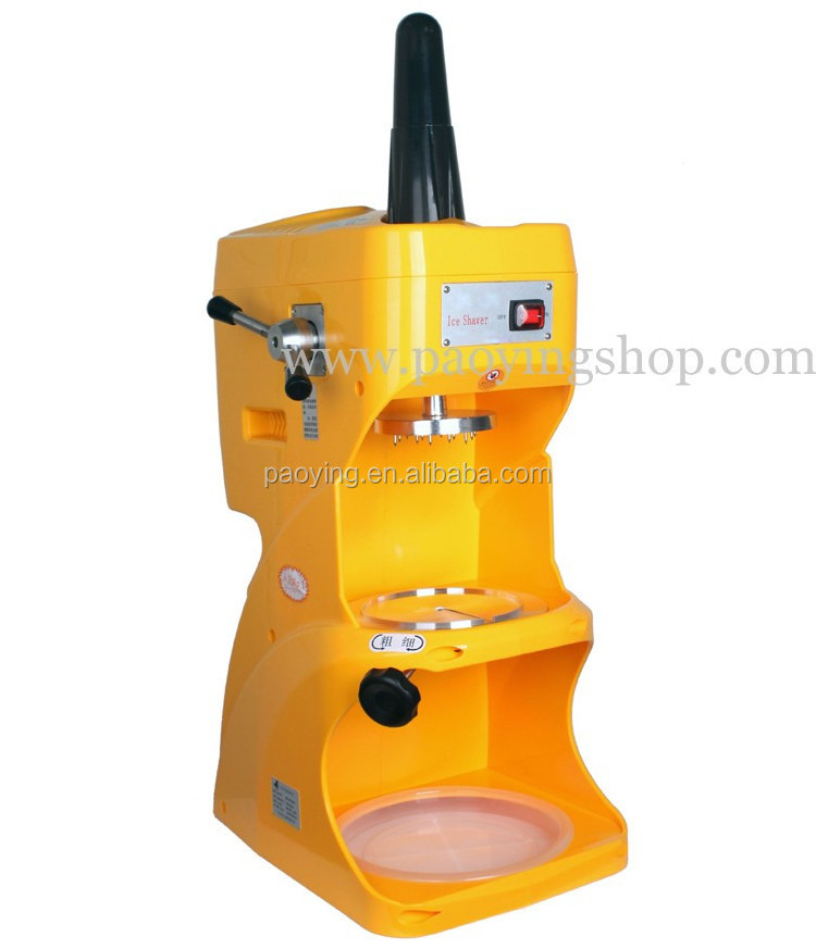 Commercial Use 110v 220v Electric Shaved Ice Cream Snow Ice Shaver Machine