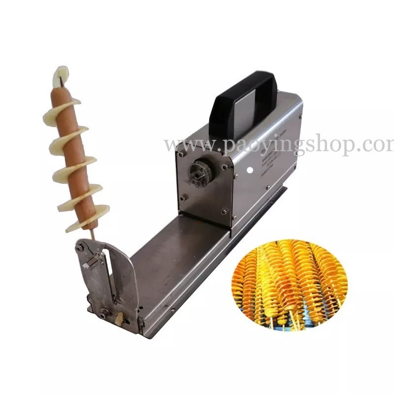 3 in 1 110v 220v Electric Twist Potato Slicer French Fries Twist Hot Dog Tornado Potato Cutter