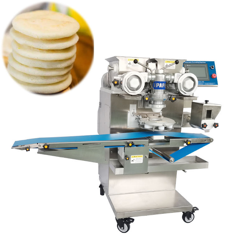 Shanghai PAPA Arepa Bread Maker Making Machine Cheese Filled Arepa Making Machine for Sale in Colombia