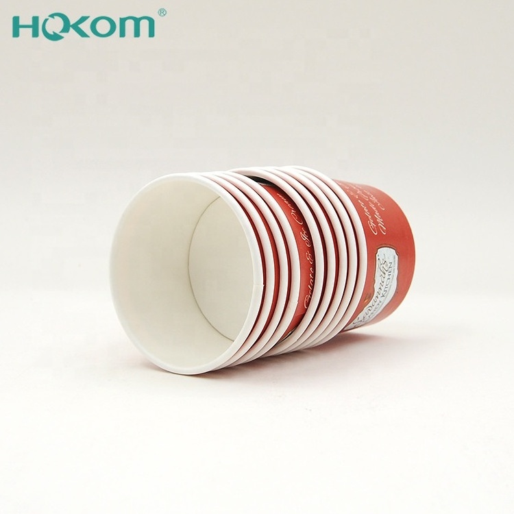 Hongkang China manufacturers  round custom design  yogurt pots size frozen paper  yogurt cup yogurt container with lid