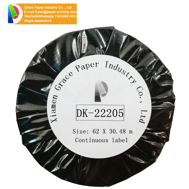 30 Rolls  Compatible Labels DK-22205 with 8 reusable cartridge 62x30.48m Continuous Paper