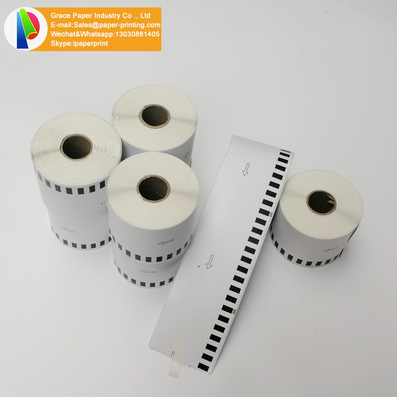 30 Rolls  Compatible Labels DK-22205 with 8 reusable cartridge 62x30.48m Continuous Paper