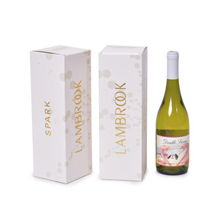 New Design Custom Gift Bottle Cardboard Wine paper Box For Package