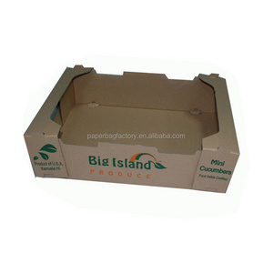 Custom logo printing tomatoes packaging box wholesale logo print packaging boxes