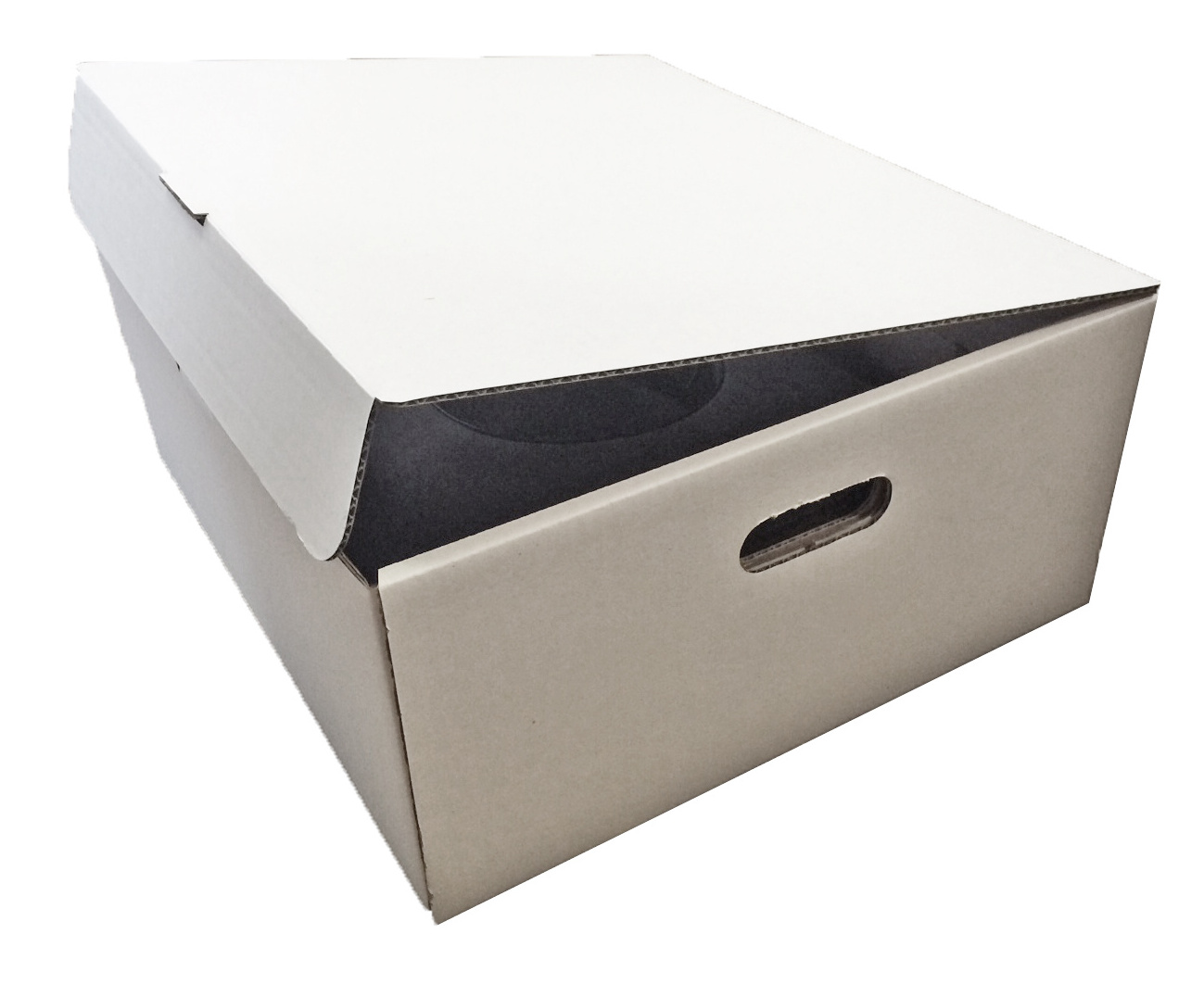 custom high quality hat Paper box with inserts and handles shipping box