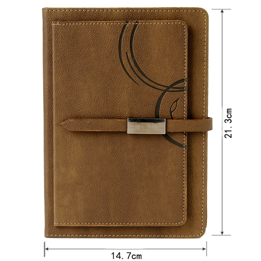 Wholesale Custom Printing Coated Journal A5 PU Leather Notebook