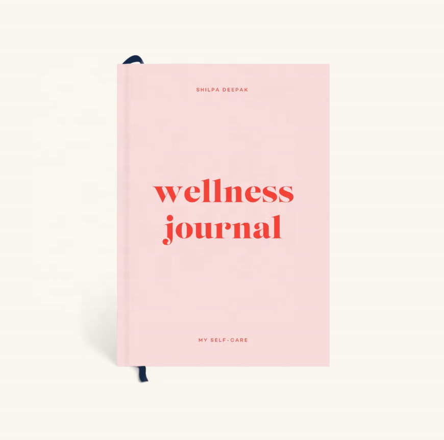 Custom A5 PU Leather Hardcover Wellness Journal Business/Office B5 Notebook for Joy and Self Care Gift for Writing Diary Use