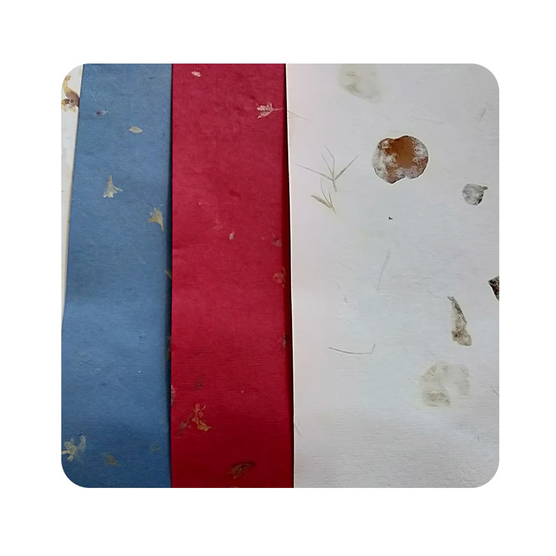 Pink Coloured Handmade Paper Sheets for Decoration Art & Craft Recycled Eco Friendly Papers for Craft Card