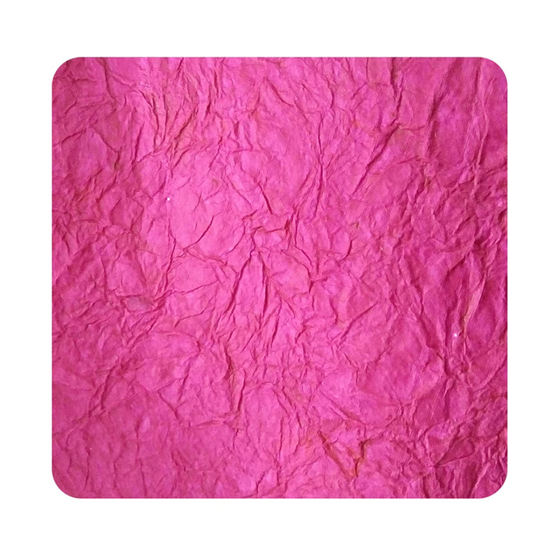 Pink Coloured Handmade Paper Sheets for Decoration Art & Craft Recycled Eco Friendly Papers for Craft Card