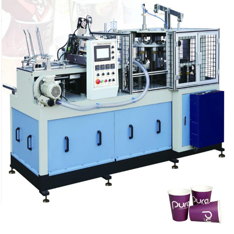 High speed fully automatic paper cup forming making machine tea glass forming paper cup making machine prices