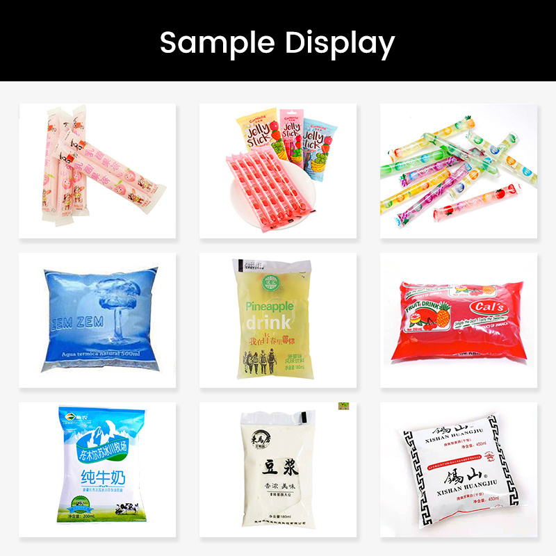 New design fully automatic plastic bag drinking water sachet beverage Liquid Packaging Machine