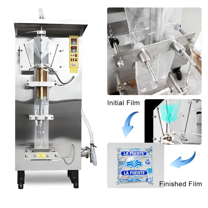 New design fully automatic plastic bag drinking water sachet beverage Liquid Packaging Machine