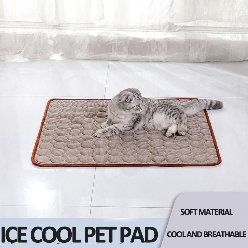 hot sale Pet Summer Ice Cold Feeling Waterproof Sofa Mat Cooling Pad Nest For Dogs And Cats