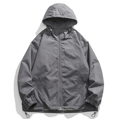 Good quality men's waterproof jacket motorcycle raincoat with warning light rain material mens and women windbreaker jackets