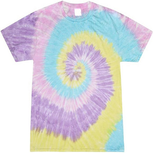 Acid Wash t shirt unisex Tie Dye T-shirts plain t-shirt for men stylish top quality bleached t shirts