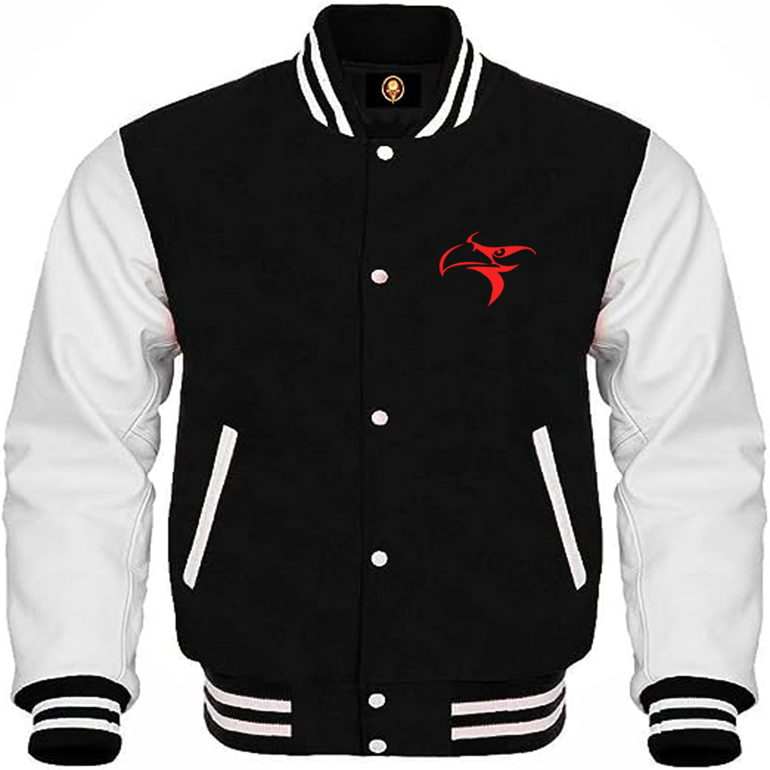 2024 Vintage Wool Varsity Jacket Custom Logos Design Original Cowhide Soft Leather Sleeves Men Varsity Jackets