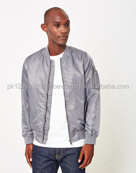 2022 Best Selling Custom Satin Bomber Jackets/Wholesale High Quality Super Satin Bomber Jacket