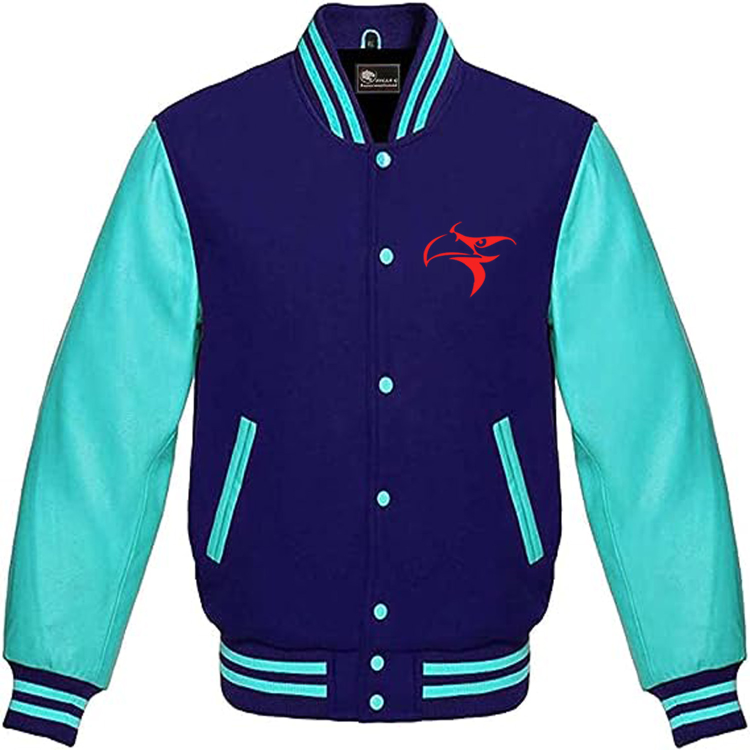 2024 Vintage Wool Varsity Jacket Custom Logos Design Original Cowhide Soft Leather Sleeves Men Varsity Jackets