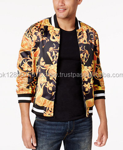 2022 Best Selling Custom Satin Bomber Jackets/Wholesale High Quality Super Satin Bomber Jacket