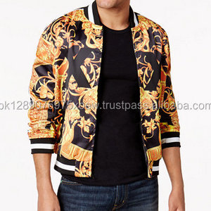 2022 Best Selling Custom Satin Bomber Jackets/Wholesale High Quality Super Satin Bomber Jacket