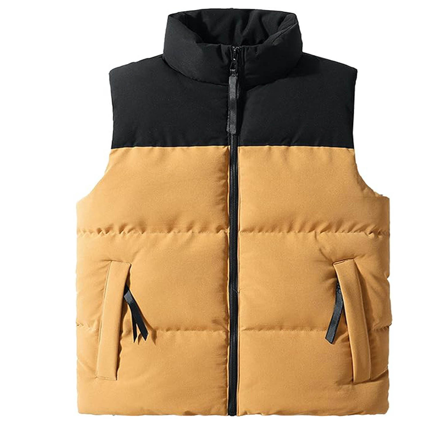 Clothing manufacturers custom logo duck Outdoor work Light Warm winter men's down coat puffer vest