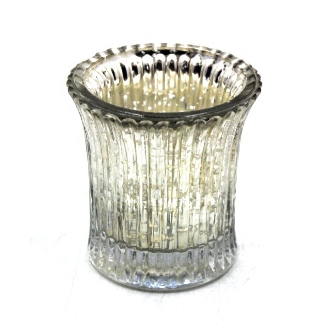 Wholesale Bulk Best Quality Antique Silver Home Decorative Votive Candle Holders Candle Stand And Votive For Wedding Decor Bulk