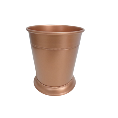 Beat Seller Aluminum Ice Buckets Wine Round Cooler Barware Classic Style Copper Color Ice Bucket Handmade Customized