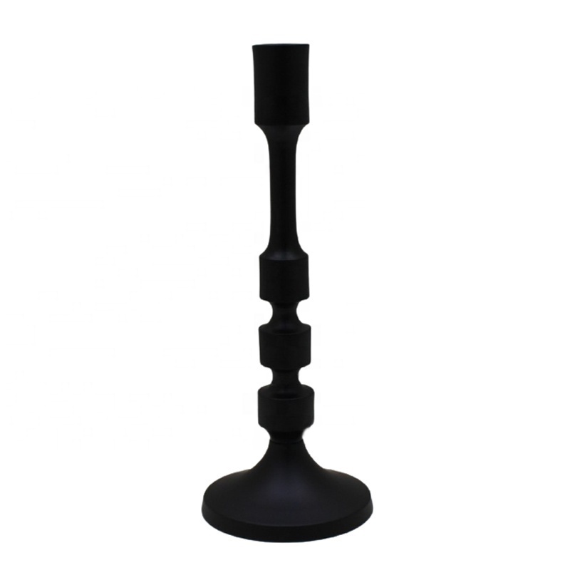 Wholesale Bulk Copper Coated Home Decorative Luxury Candle Holder Pillar F355 Copper EPL Finishing  Candle Stand