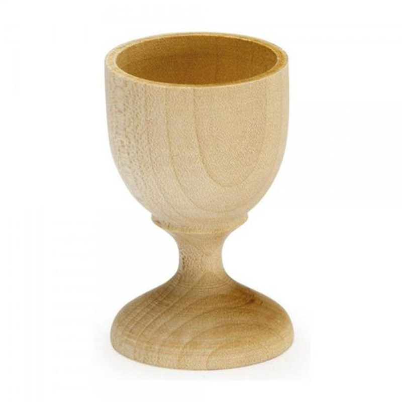 Aristocratical Easter Wooden Egg Cups with Natural Colour Sets off your Egg with Attractive Cups Holder Design in Wholesale Bulk